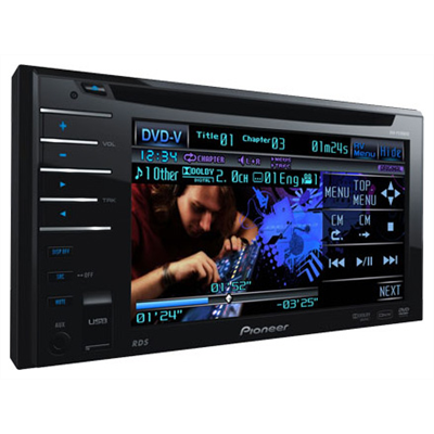 Авторесивер DVD Pioneer AVH-P3100DVD 575487 2010 г инфо 10248b.