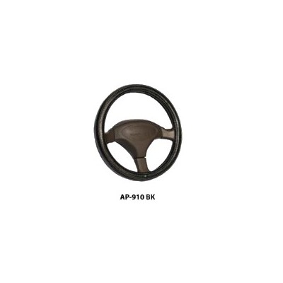 Оплетка на руль Genuine Leather Luxury, натуральная тесненая кожа с плетением AP-910 2010 г инфо 10952b.