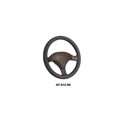 Оплетка на руль Genuine Leather Luxury, имитация кожи, цельноплетеная AP-810 2010 г инфо 10956b.