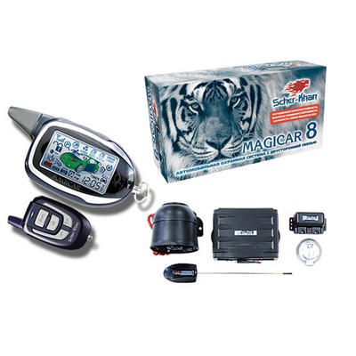 Охранная система с двухсторонней связью SCHER-KHAN Magicar 8 2010 г инфо 11106b.
