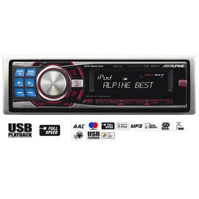 Авторесивер Alpine CDE-9882Ri 504088 2010 г инфо 13364g.